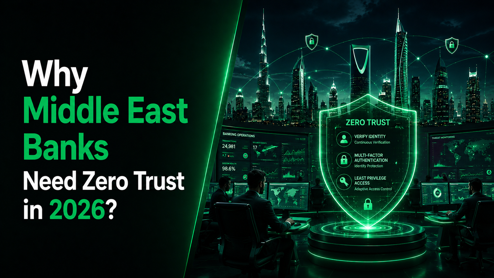 Why Middle East Banks Need Zero Trust in 2026?
