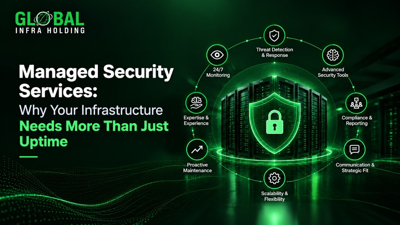 Managed Security Services: Why Your Infrastructure Needs More Than Just Up time