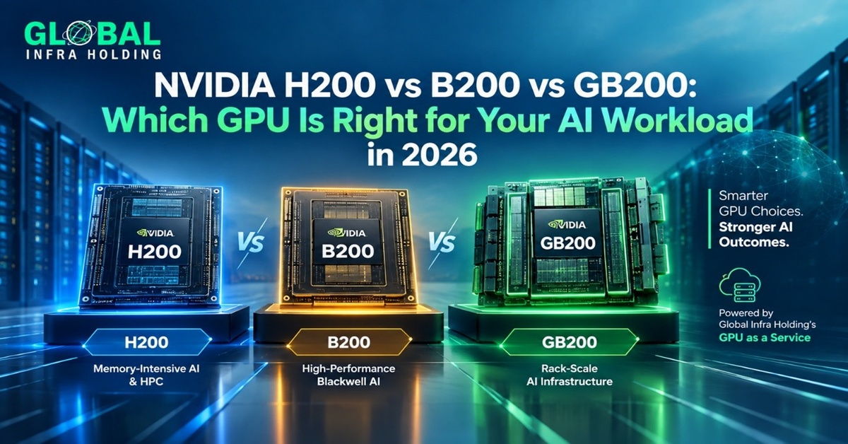NVIDIA H200 vs B200 vs GB200: Which GPU Is Right for Your AI Workload in 2026?